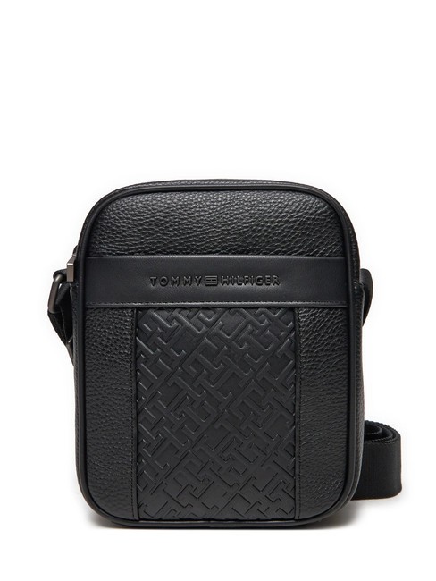 TOMMY HILFIGER CENTRAL MONOGRAM Purse black - Over-the-shoulder Bags for Men