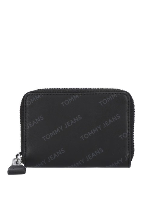 TOMMY HILFIGER TOMMY JEANS ESS MUST  Zip Around Wallet black allover - Women’s Wallets