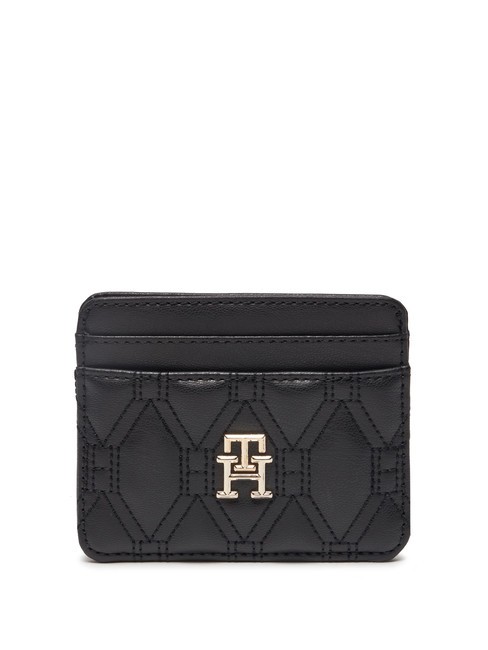 TOMMY HILFIGER REFINED  Flat card holder black - Women’s Wallets