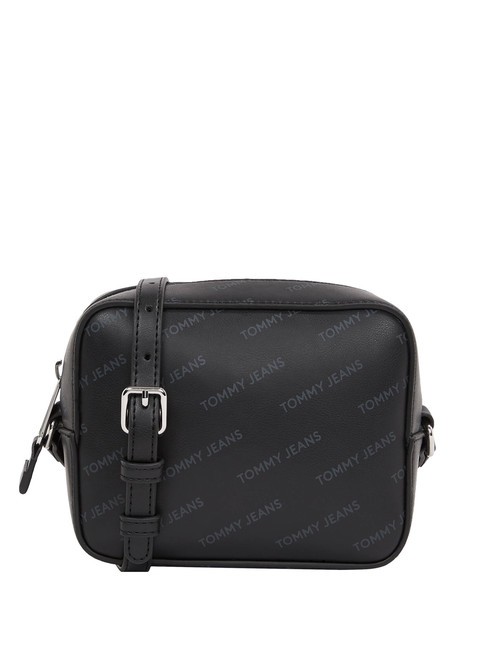 TOMMY HILFIGER TOMMY JEANS ESS MUST  Mini Shoulder Camera Bag black allover - Women’s Bags