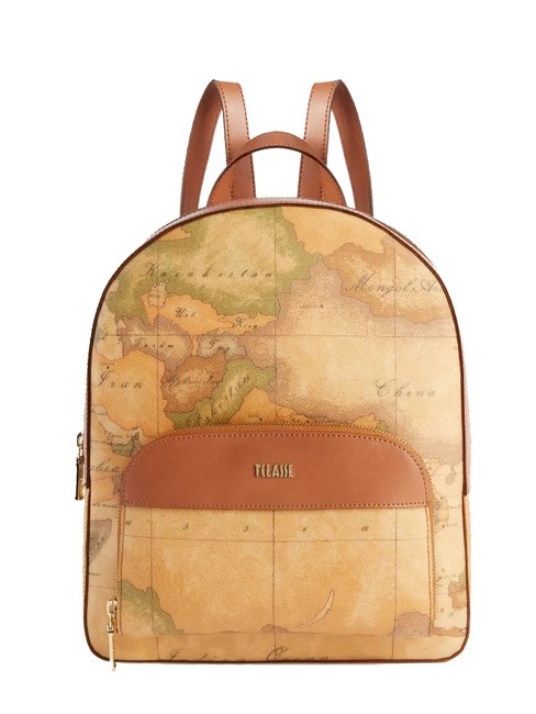 ALVIERO MARTINI PRIMA CLASSE GEO CLASSIC Double zip backpack NATURAL - Women’s Bags