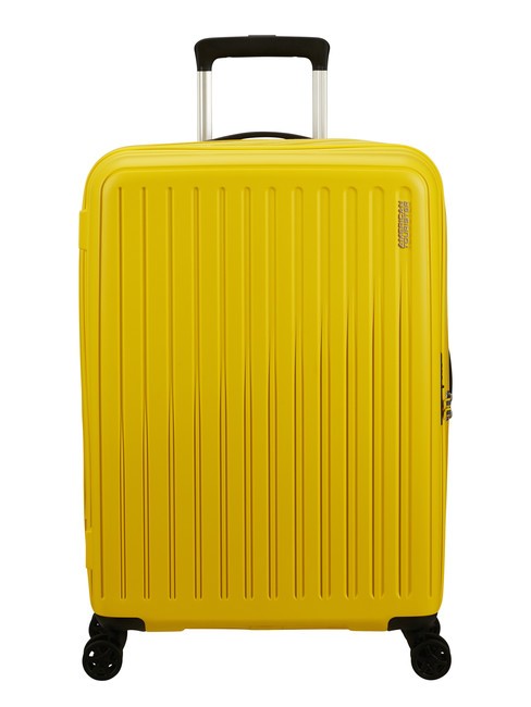 AMERICAN TOURISTER REJOY Medium size trolley electric yellow - Rigid Trolley Cases