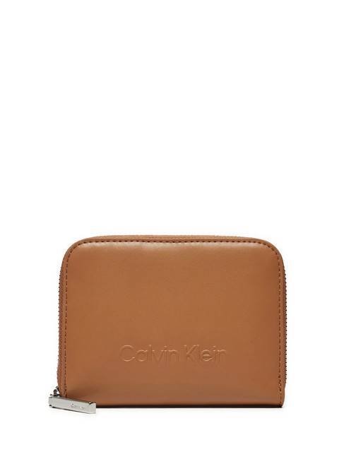 CALVIN KLEIN EMBOSSED CALVIN  Zip around wallet lion - Women’s Wallets