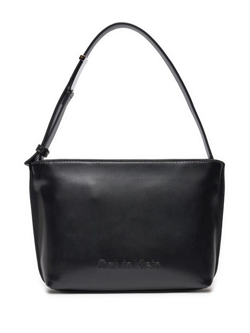 CALVIN KLEIN EMBOSSED CALVIN  Shoulder bag ck black - Women’s Bags
