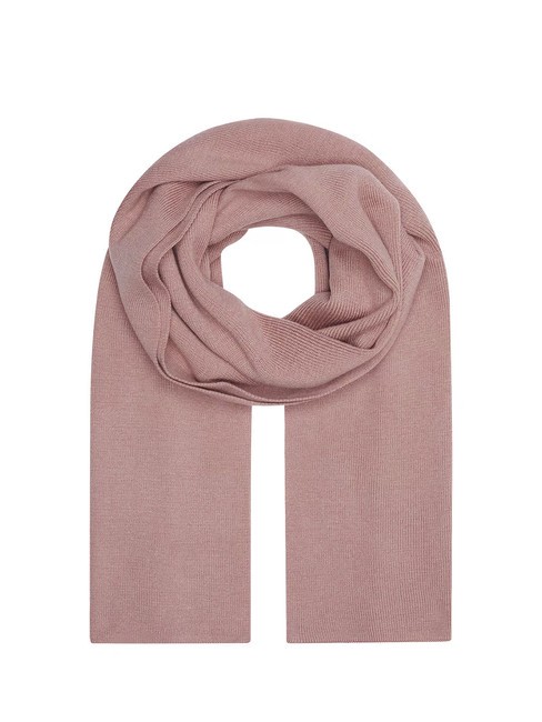 CALVIN KLEIN CK JEANS MONOGRAM EMBRO Recycled polyester scarf dusty rose - Hats