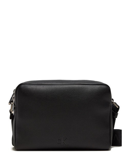 CALVIN KLEIN CK JEANS OVER WEBBING  Mini Shoulder Bag pvh black - Women’s Bags