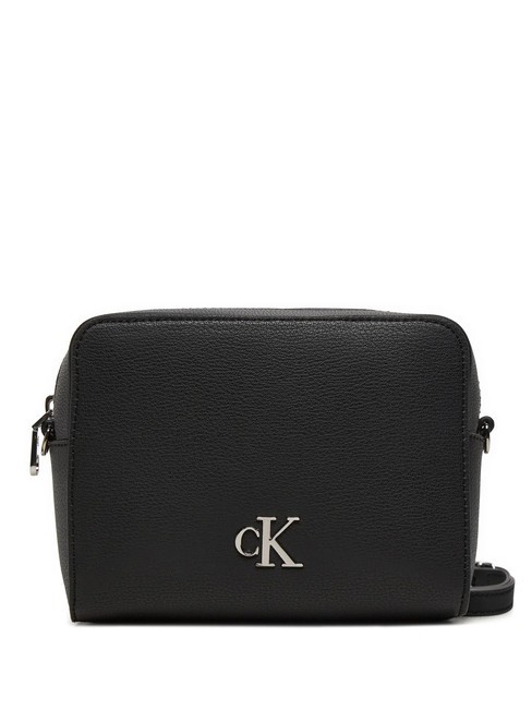 CALVIN KLEIN CK JEANS MINIMAL MONOGRAM  Mini Shoulder Camera Bag pvh black - Women’s Bags