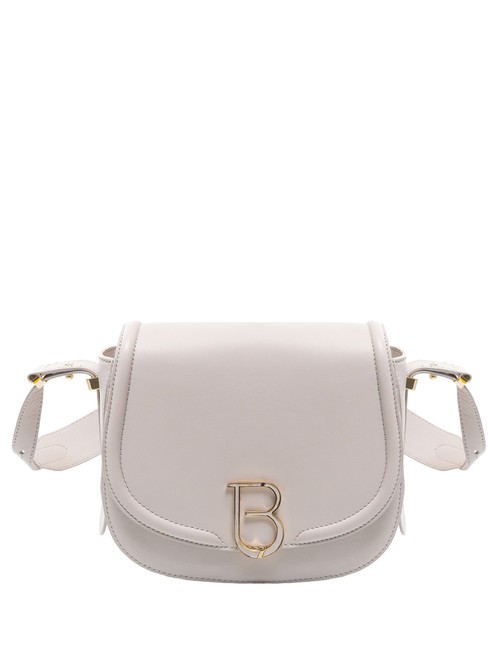 TOSCA BLU VERBIER Leather shoulder bag with flap ICE - Women’s Bags