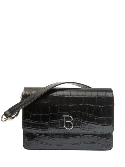 TOSCA BLU VANCOUVER  Crocodile print leather bag Black - Women’s Bags