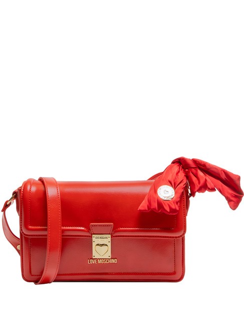 LOVE MOSCHINO FIOCCO Shoulder bag RED - Women’s Bags