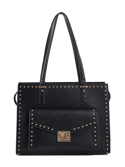 GAUDÌ CAMILLA Shopper bag with studs BLACK - Women’s Bags