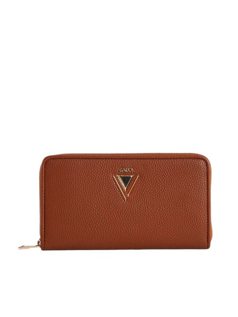 GAUDÌ BEA Large zip around wallet tan - Women’s Wallets