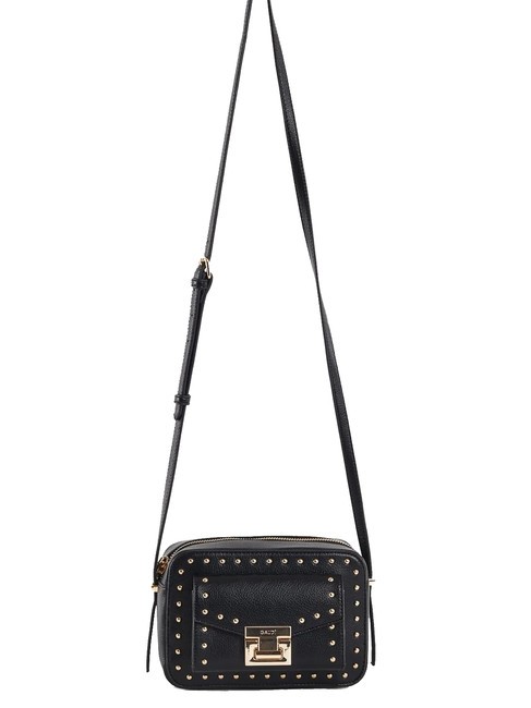 GAUDÌ CAMILLA Camera case bag with studs BLACK - Women’s Bags