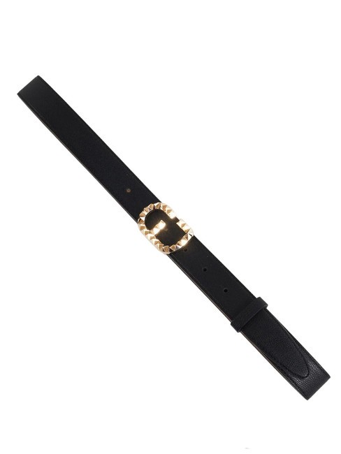 GAUDÌ CLAUDIE Shortenable belt BLACK - Belts