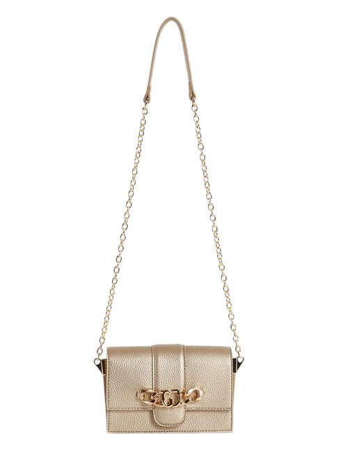 GAUDÌ CATHY Mini shoulder bag with chain platinum - Women’s Bags