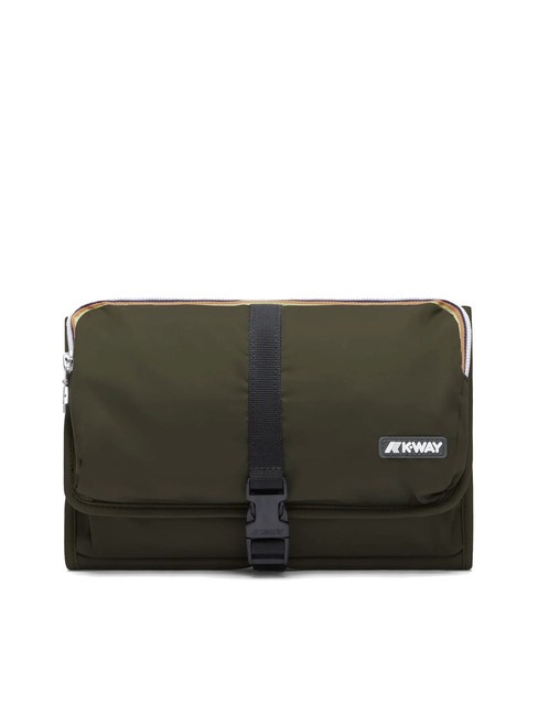 KWAY REVILLE Beauty case with hanger green blackish - Beauty Case