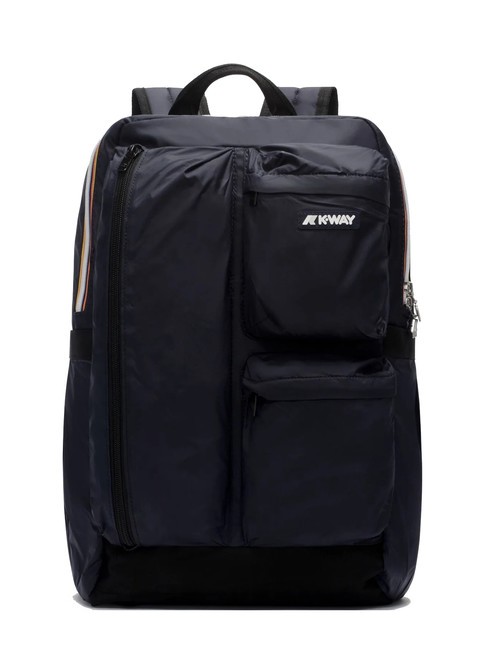 KWAY AMBERT 15.6" laptop backpack blue depth - Laptop backpacks
