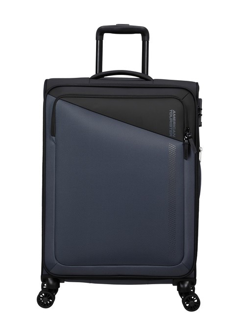 AMERICAN TOURISTER DARING DASH Medium expandable trolley black / gray - Semi-rigid Trolley Cases