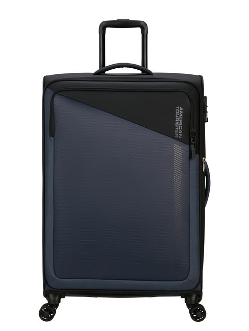 AMERICAN TOURISTER DARING DASH Large expandable trolley black / gray - Semi-rigid Trolley Cases