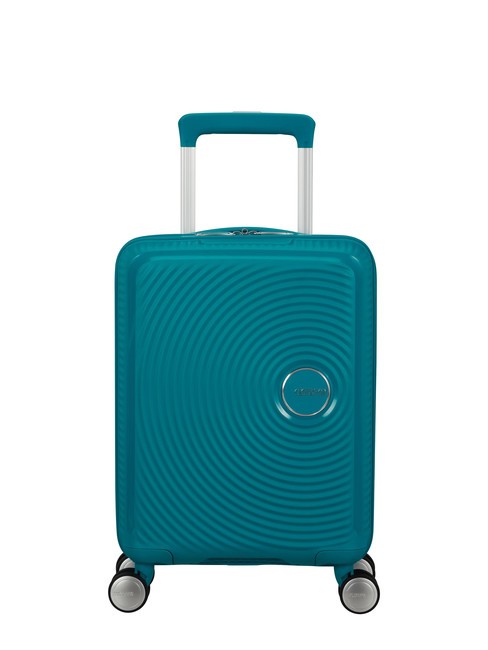 AMERICAN TOURISTER SOUNDBOX MINI Extra small carry-on luggage deep teal - Hand luggage