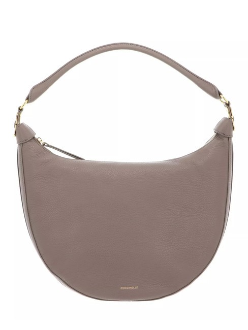 COCCINELLE SUNNIE  Shoulder bag, leather warm taupe - Women’s Bags