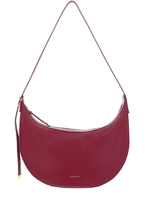 COCCINELLE GLEEN Shoulder bag, leather garnet red - Women’s Bags