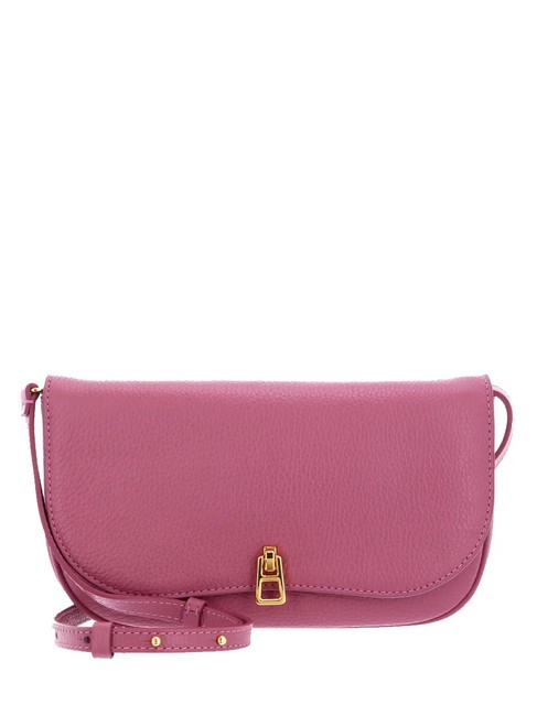 COCCINELLE MAGIE Small textured leather bag pulp pink - Women’s Bags