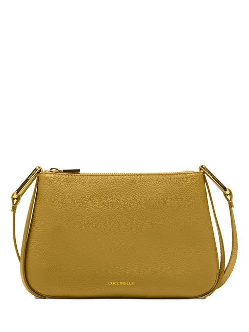COCCINELLE MAGIE Small leather shoulder bag lemongrass - Women’s Bags