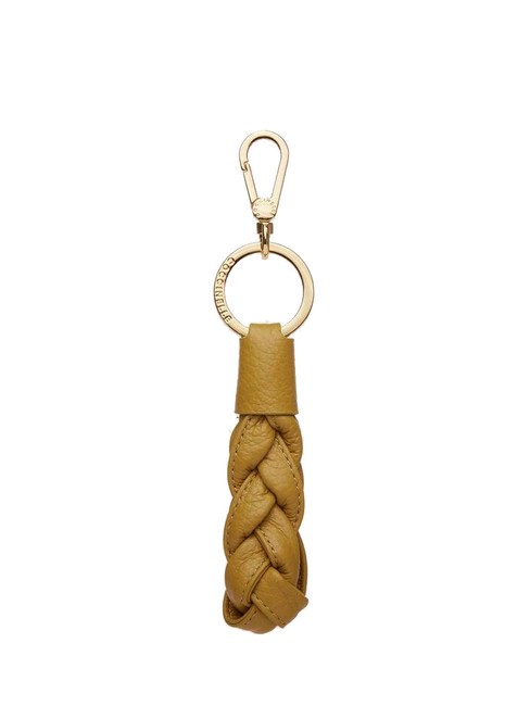 COCCINELLE BOHEME Leather key ring lemongrass - Key holders