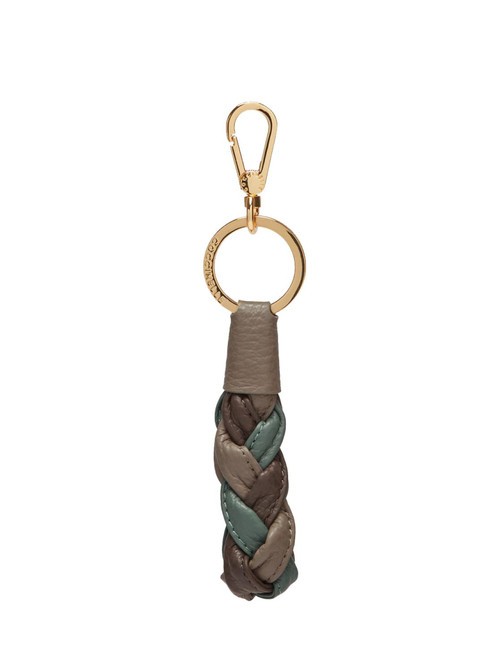 COCCINELLE BOHEME TRICOLOR  Leather Keychain multi kale green - Key holders