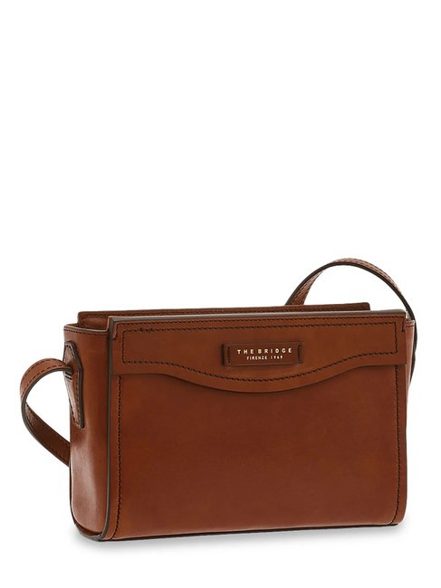 THE BRIDGE ANGELA Shoulder bag, leather BROWN - Women’s Bags