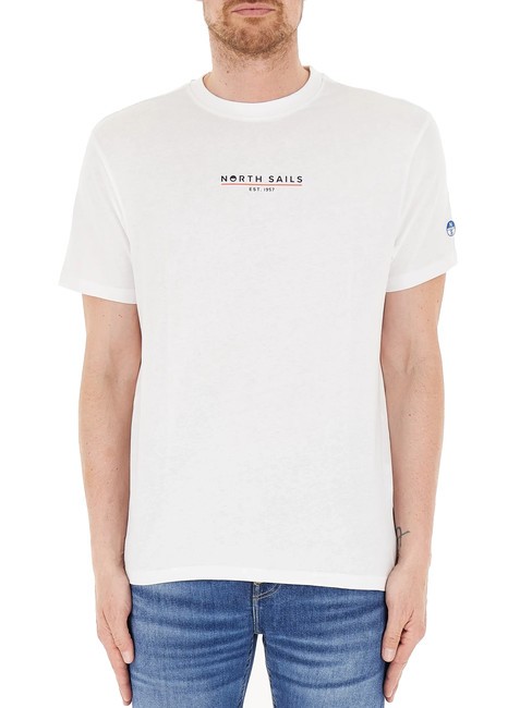 NORTH SAILS COMFORT FIT Cotton T-shirt white - T-shirt