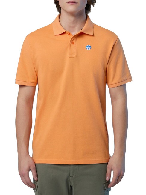 NORTH SAILS BASIC Short-sleeved cotton polo tangerines - Polo shirt