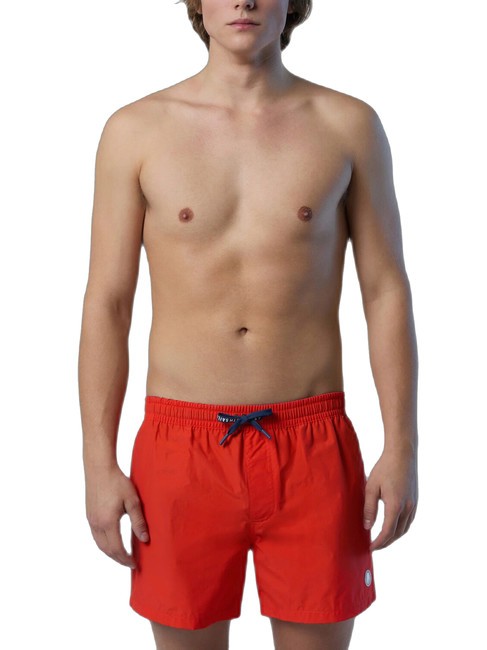 NORTH SAILS VOLLEY Boxer costume with logo bright orange - Swimwear