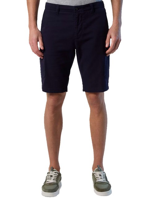 NORTH SAILS AMERICA Regular fit cargo shorts navy blue - Trousers