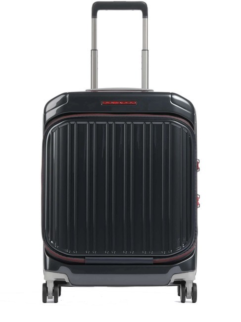 PIQUADRO PQ-LIGHT Fast-check hand luggage trolley grey/red - Hand luggage