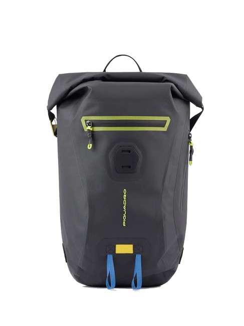 PIQUADRO CORNO ALLE SCALE Waterproof backpack Black - Backpacks & School and Leisure