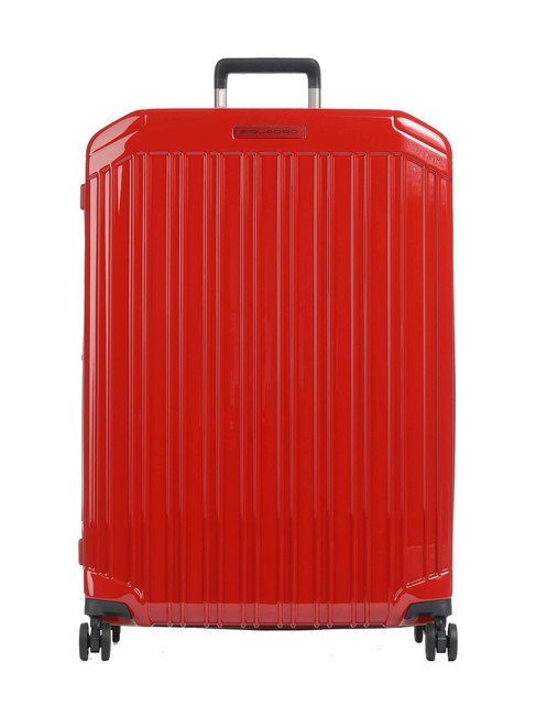 PIQUADRO PQ-LIGHT  Large, expandable trolley RED - Rigid Trolley Cases
