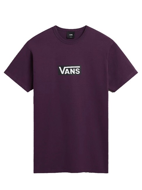 VANS OFF THE WALL II DROP Short-sleeved cotton T-shirt blackberry wine - T-shirt