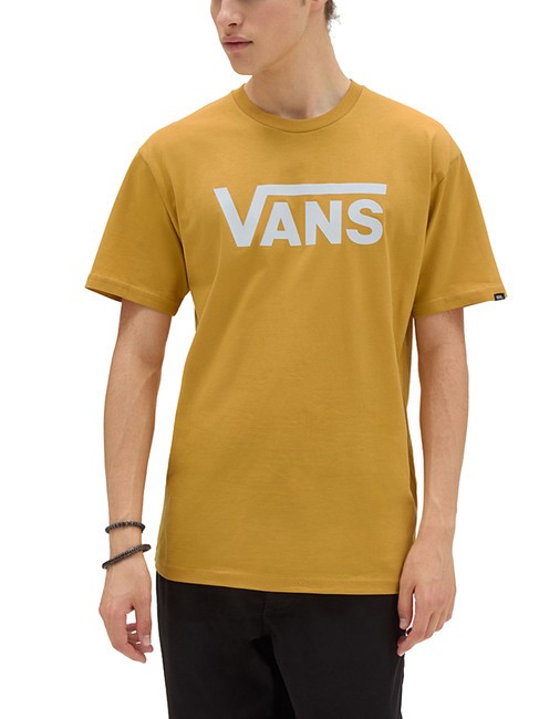 VANS CLASSIC Short sleeve cotton t-shirt narcissus/white - T-shirt