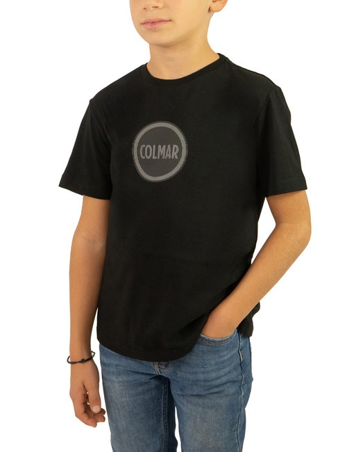 COLMAR FRIDA KIDS Cotton T-shirt with logo black - Child T-shirt