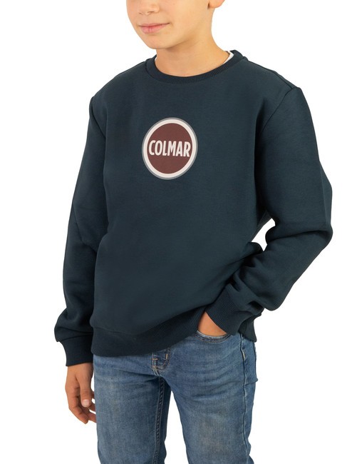 COLMAR MODISH KIDS Crewneck sweatshirt with logo navy blue - Baby Sweatshirt