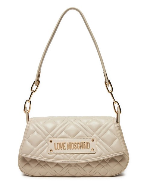 LOVE MOSCHINO QUILTED Shoulder bag ivory - Women’s Bags