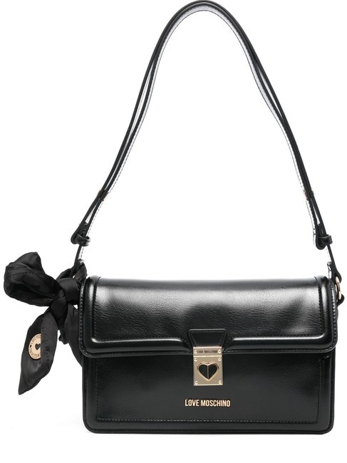 LOVE MOSCHINO FIOCCO Shoulder bag Black - Women’s Bags
