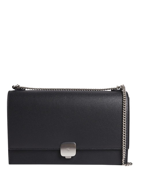 CALVIN KLEIN CK JEANS FORGED LOCK M Shoulder bag pvh black - Women’s Bags