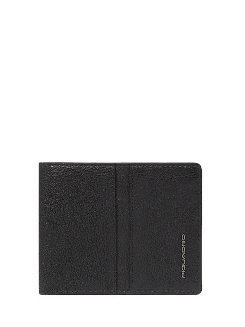 PIQUADRO HEDLEY Leather wallet Black - Men’s Wallets