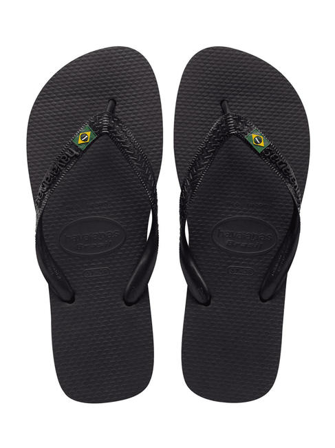 HAVAIANAS  BRASIL LOGO Flip-flops BLACK - Unisex shoes