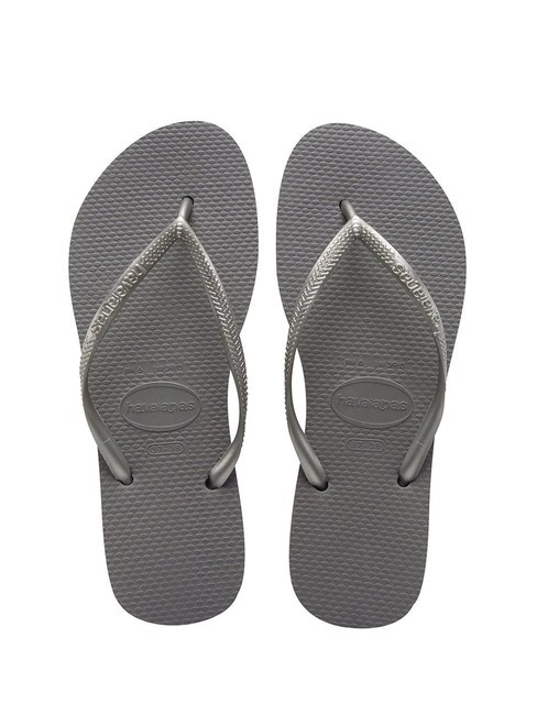 HAVAIANAS flip flops SLIM steel / gray - Women’s shoes