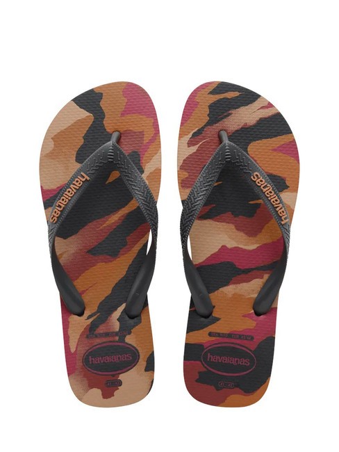 HAVAIANAS flip flops TOP CAMU new graphite/new graphite - Unisex shoes