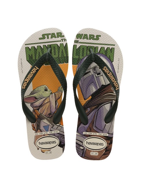 HAVAIANAS STAR WARS Flip flops beige/dark green - Men’s shoes